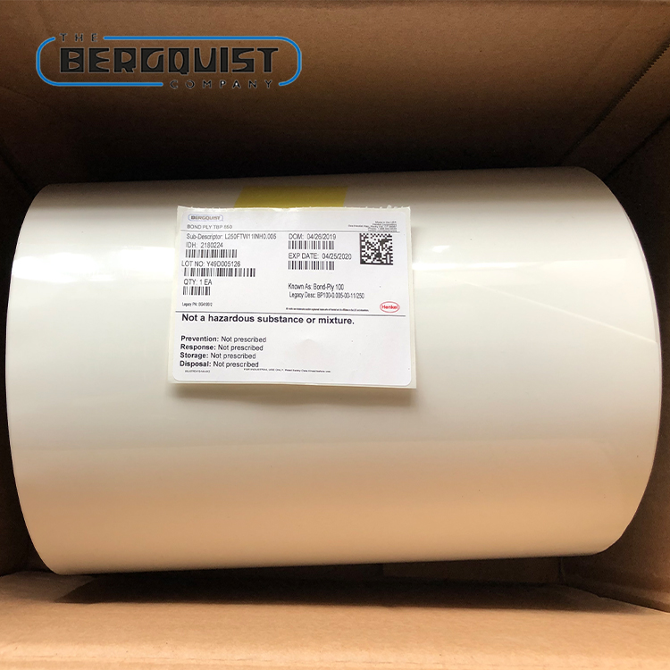 漢高 貝格斯 BERGQUIST BOND PLY TBP 850 玻璃纖維  導(dǎo)熱膠帶