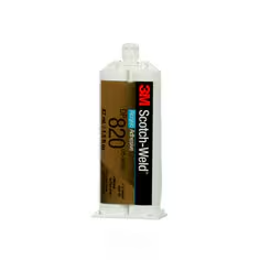 3M Scotch-Weld DP820 丙烯酸酯膠粘劑  專門用于粘接多種材料組成的組件，例如塑料、熱塑性材料、復合材料和金屬，包括油性金屬