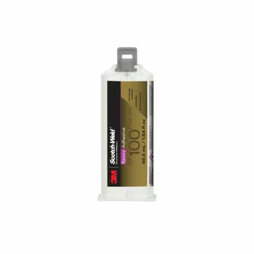 3M Scotch-Weld DP100 Plus  環(huán)氧樹脂膠粘劑  一款非常靈活的速凝雙組份環(huán)氧樹脂膠粘劑，干燥后透明，即使在大量使用凝固后也保持透明。這款環(huán)氧樹脂保持透明，但在大量使用固化后不是無色的